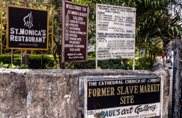 Stone Town:  Slave Market